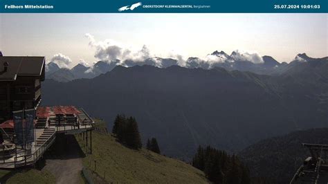 webcam nebelhorn|Webcam Fellhornbahn Station Schlappoldsee